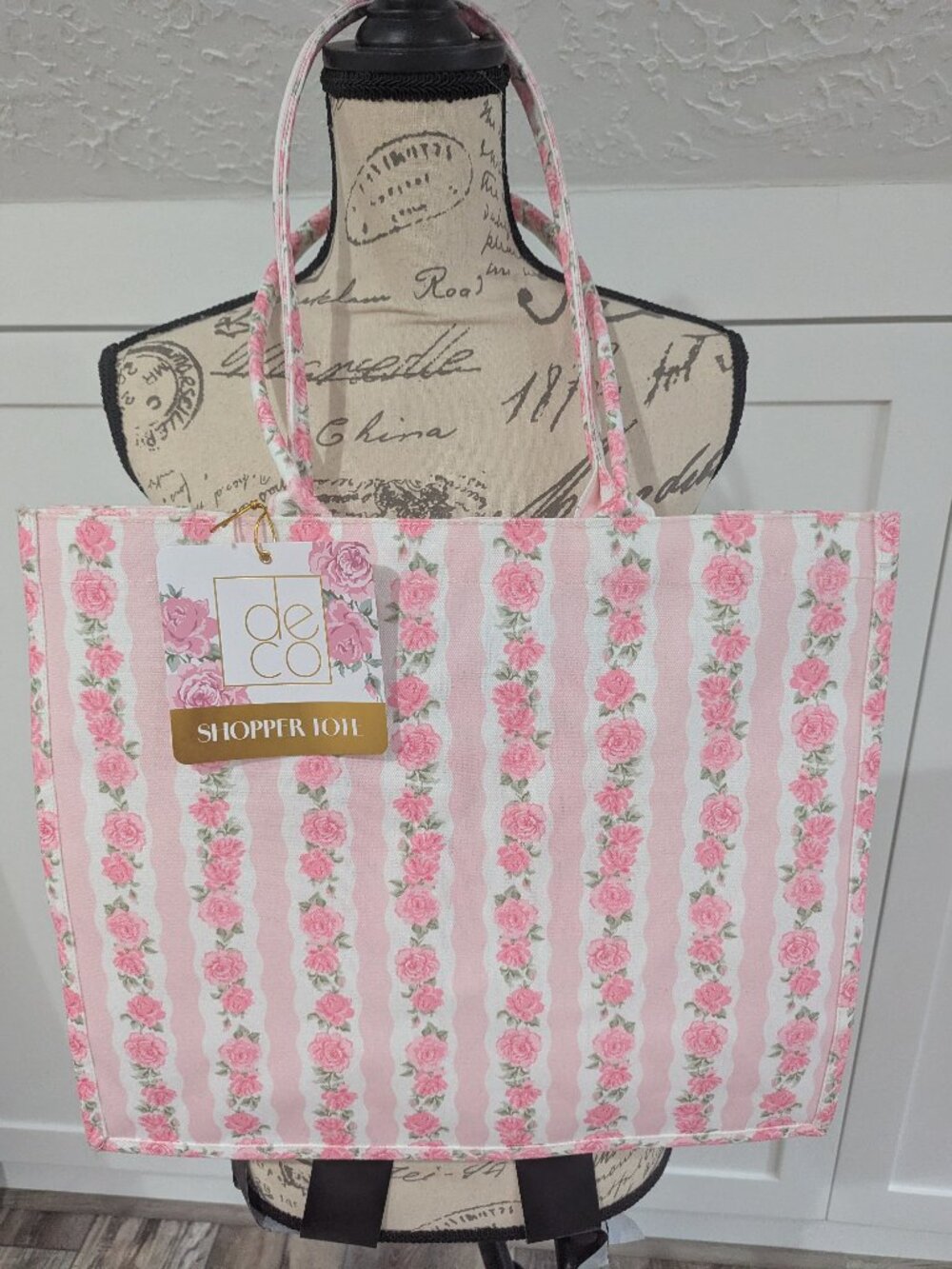 Shabby Chic Style Shopper's Tote